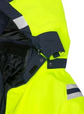 Fristads High vis gore-tex 3-in-1 winterparka klasse 3 4989 Hi-vis geel/marineblauw