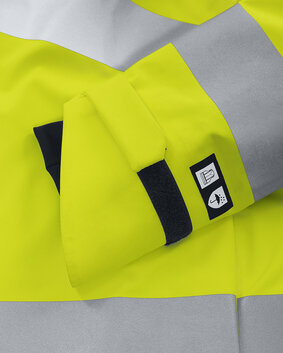Fristads Hogezichtbaarheids shelljack klasse 3 4680 Hi-vis geel
