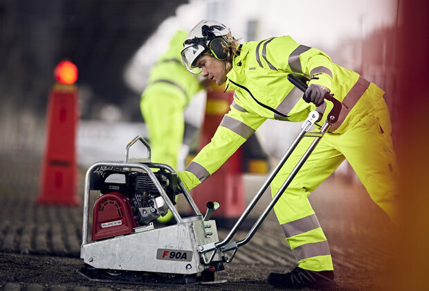 Fristads Hogezichtbaarheids shelljack klasse 3 4680 Hi-vis oranje