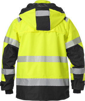 Fristads High vis airtech&reg; shelljack klasse 3 4515 Hi-vis geel/zwart