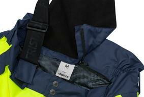 Fristads High vis airtech&reg; shellbroek klasse 2 2515 Hi-vis geel/marineblauw