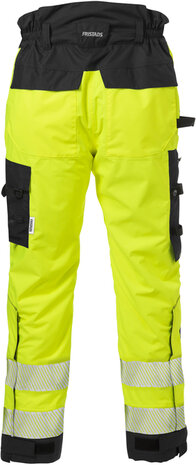 Fristads High vis airtech&reg; shellbroek klasse 2 2515 Hi-vis geel/zwart