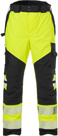 Fristads High vis airtech&reg; shellbroek klasse 2 2515 Hi-vis geel/zwart