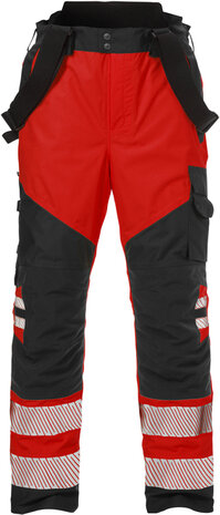 Fristads High vis airtech&reg; shellbroek klasse 2 2515 Hi-vis rood/zwart