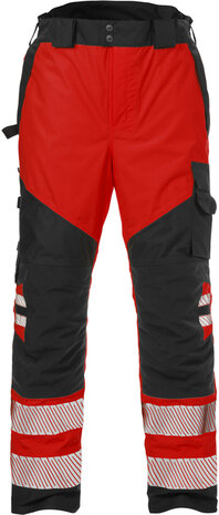Fristads High vis airtech&reg; shellbroek klasse 2 2515 Hi-vis rood/zwart