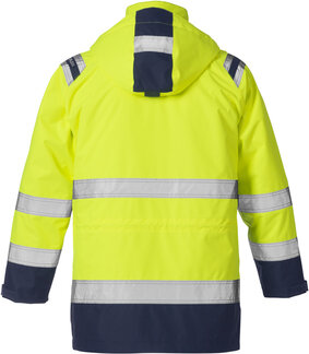 Fristads High vis airtech&reg; 3-in-1 parka klasse 3 4036 Hi-vis geel/marineblauw