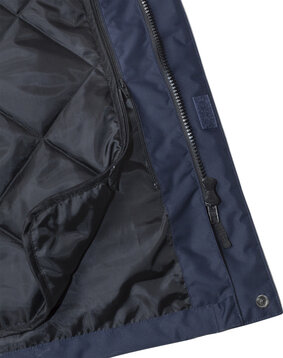 Fristads High vis airtech&reg; 3-in-1 parka klasse 3 4036 Hi-vis geel/marineblauw