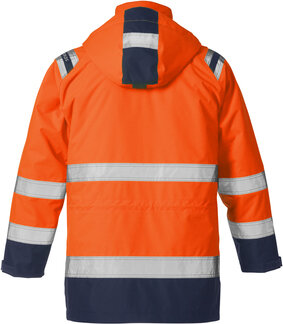 Fristads High vis airtech&reg; 3-in-1 parka klasse 3 4036 Hi-vis oranje/marineblauw