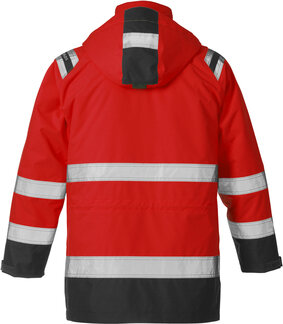 Fristads High vis airtech&reg; 3-in-1 parka klasse 3 4036 Hi-vis rood/zwart