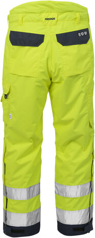 Fristads High vis airtech&reg; winterbroek klasse 2 2035 Hi-vis geel/marineblauw