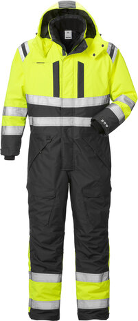 Fristads High vis airtech&reg; winteroverall klasse 3 8015 Hi-vis geel/zwart
