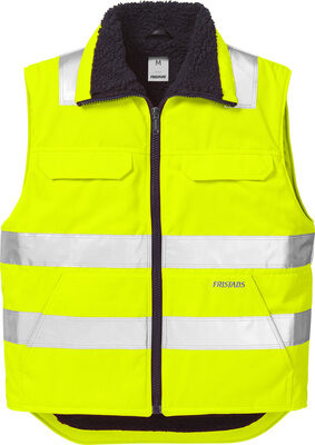 Fristads High vis bodywarmer klasse 2 5304 Hi-vis geel