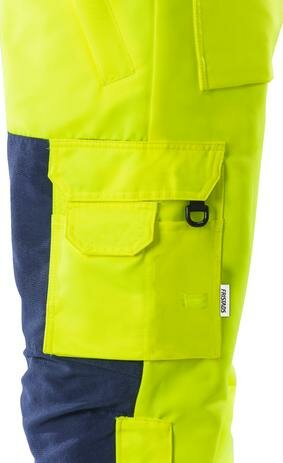 Fristads High vis winterbroek klasse 2 2034 Hi-vis geel/marineblauw