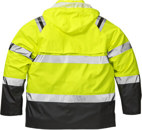 Fristads High vis regenjack klasse 3 4624 Hi-vis geel/zwart