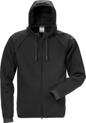 Fristads Sweatjack met capuchon 7462 Zwart