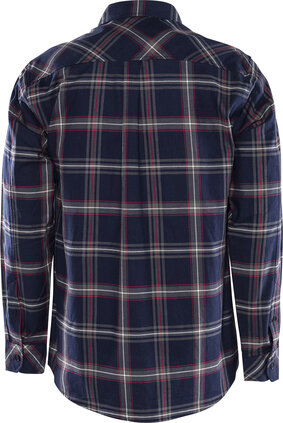 Fristads Flanellen overhemd 7421 Marineblauw