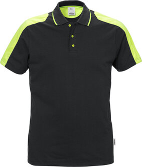 Fristads Stretch poloshirt 7448 Zwart