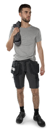 Fristads Heavy T-shirt 1912 Lichtgrijs