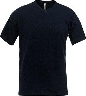 Fristads V-hals T-shirt 1913 Donker marineblauw
