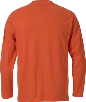 Fristads T-shirt met lange mouwen 1914 Oranje
