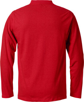 Fristads T-shirt met lange mouwen 1914 Rood