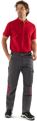Fristads Heavy poloshirt 1724 Rood