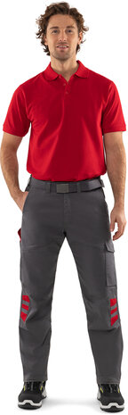Fristads Heavy poloshirt 1724 Rood