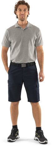 Fristads Heavy poloshirt 1724 Lichtgrijs