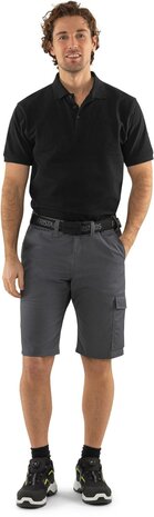 Fristads Heavy poloshirt 1724 Zwart
