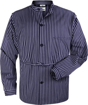 Fristads Katoenen overhemd 431 Blauw/wit