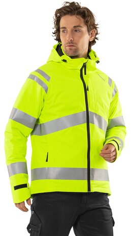 Fristads High vis winterjack klasse 3 4682 Hi-vis geel