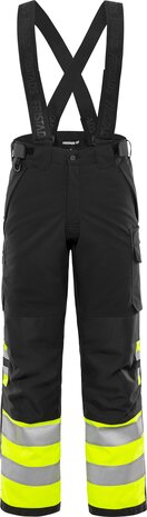 Fristads High vis winterbroek klasse 1 2681 Hi-vis geel/zwart