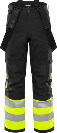 Fristads High vis winterbroek klasse 1 2681 Hi-vis geel/zwart