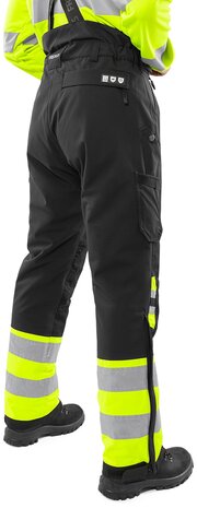 Fristads High vis winterbroek klasse 1 2681 Hi-vis geel/zwart