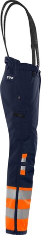 Fristads High vis winterbroek klasse 1 2681 Hi-vis oranje/marineblauw