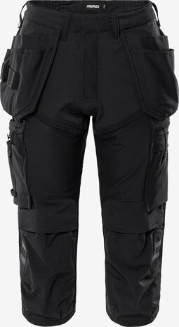 Fristads Stretch 3/4 werkbroek 2600 Zwart