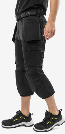 Fristads Stretch 3/4 werkbroek 2600 Zwart