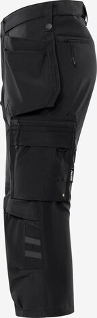 Fristads Stretch 3/4 werkbroek 2600 Zwart