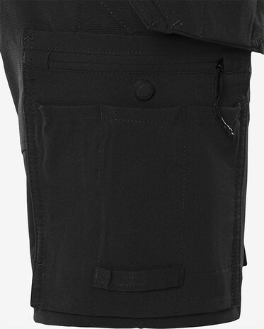 Fristads Korte broek stretch 2598 Zwart