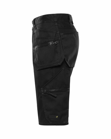 Fristads Korte werkbroek stretch 2902 Zwart