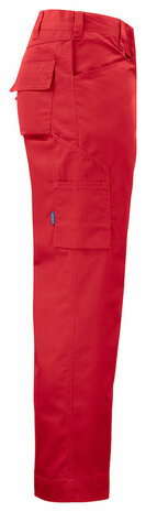 Projob 2530 broek zonder kniezakken Rood