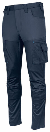 Projob 2552 stretchbroek met kniezakken Marine
