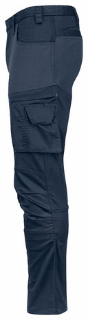 Projob 2552 stretchbroek met kniezakken Marine