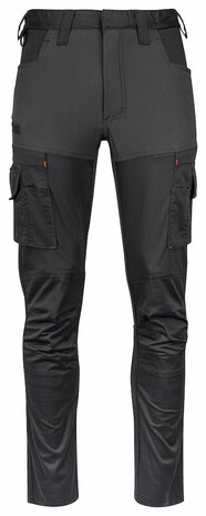 Projob 2552 stretchbroek met kniezakken Grijs