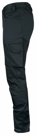 Projob 2552 stretchbroek met kniezakken Zwart