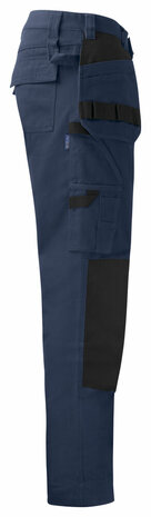 Projob 5530 broek met knie- en spijkerzakken katoen  Marine