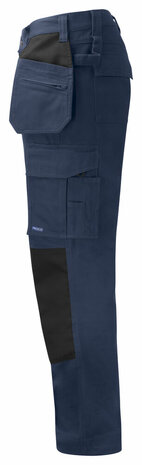 Projob 5530 broek met knie- en spijkerzakken katoen  Marine