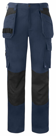 Projob 5530 broek met knie- en spijkerzakken katoen  Marine