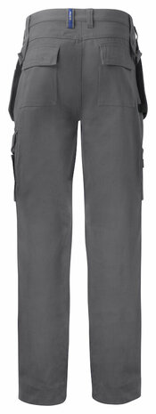 Projob 5530 broek met knie- en spijkerzakken katoen Grijs
