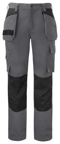Projob 5530 broek met knie- en spijkerzakken katoen Grijs